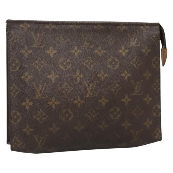 LOUIS VUITTON Monogram Poche Toilette 26 Pouch LV Auth - Picture 1 of 16